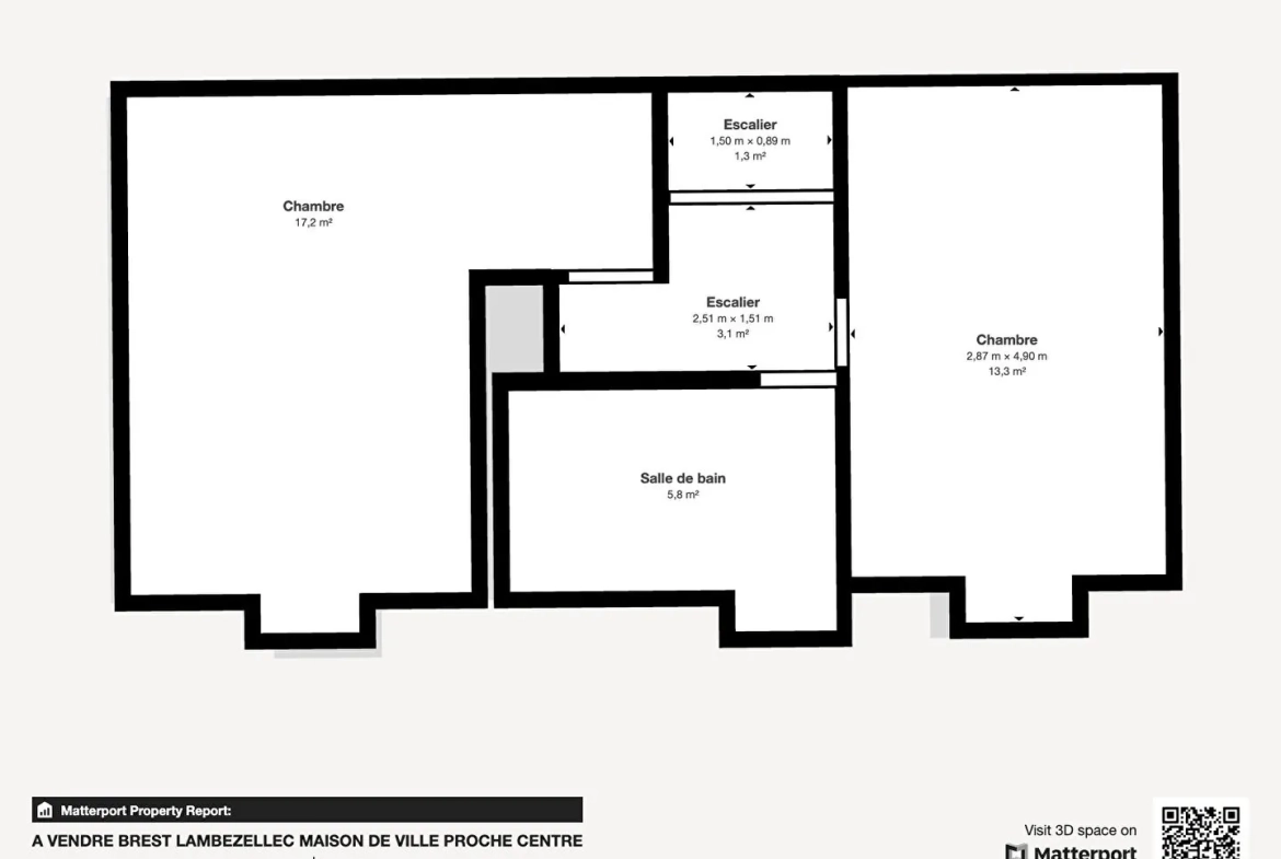 Maison de ville à vendre à Lambézellec, proche centre - Idéal primo-accédants 