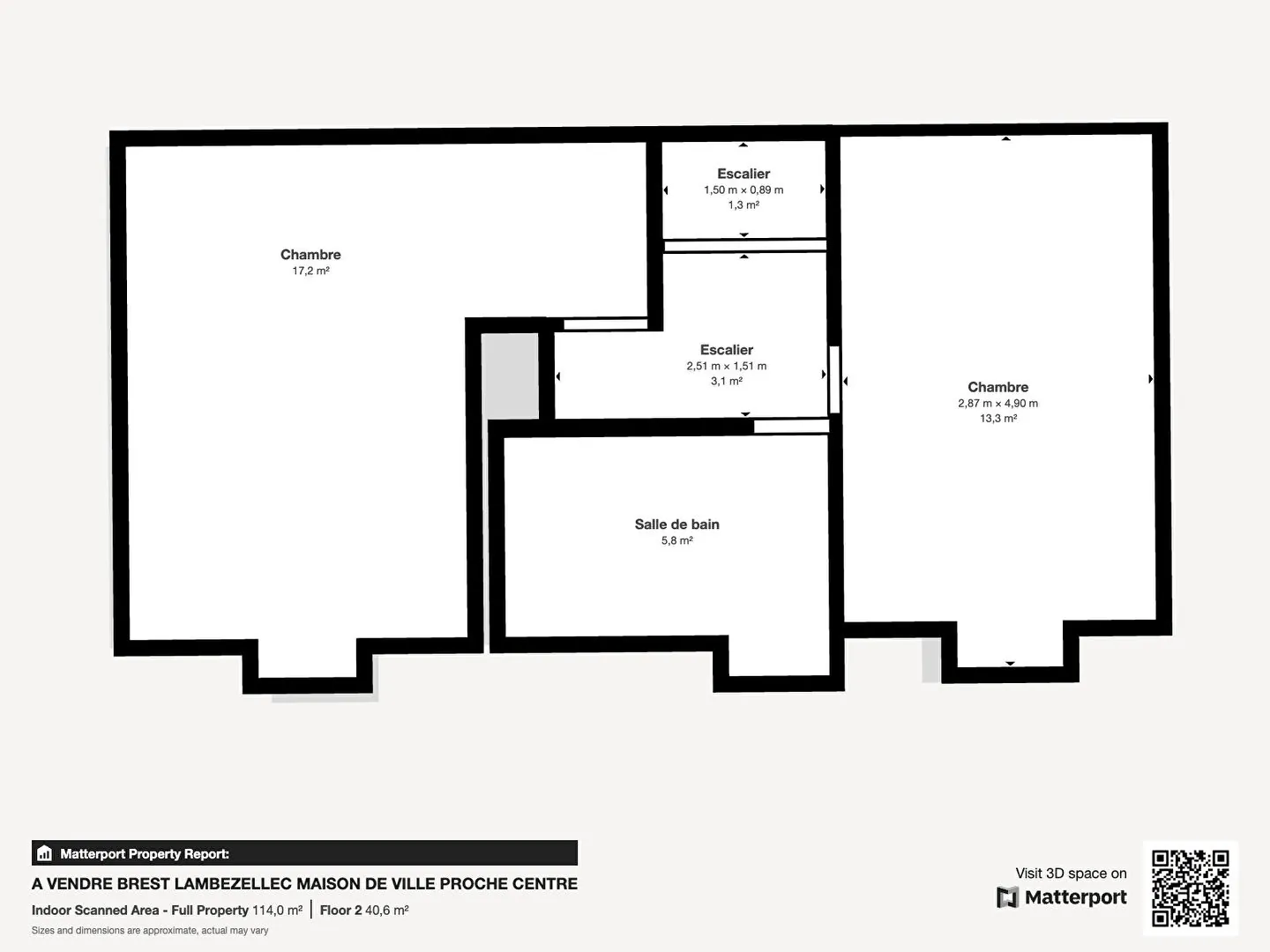 Maison de ville à vendre à Lambézellec, proche centre - Idéal primo-accédants 