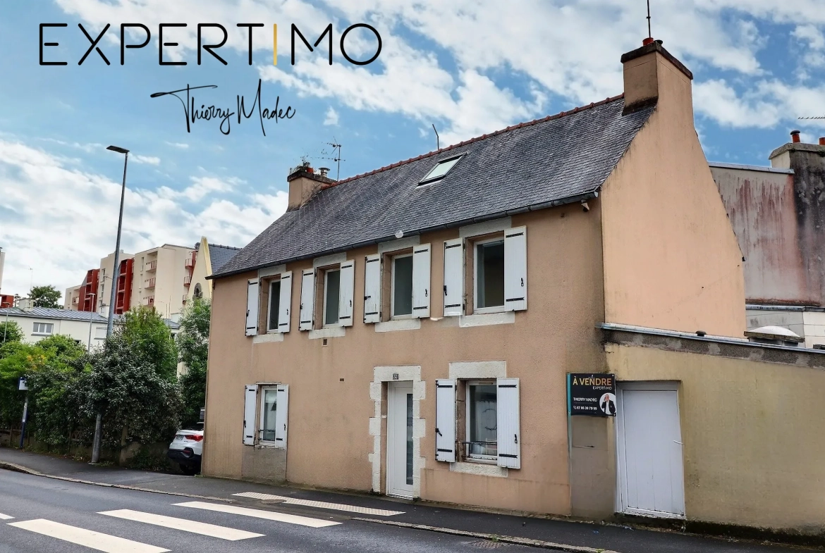 Maison de ville à vendre à Lambézellec, proche centre - Idéal primo-accédants 
