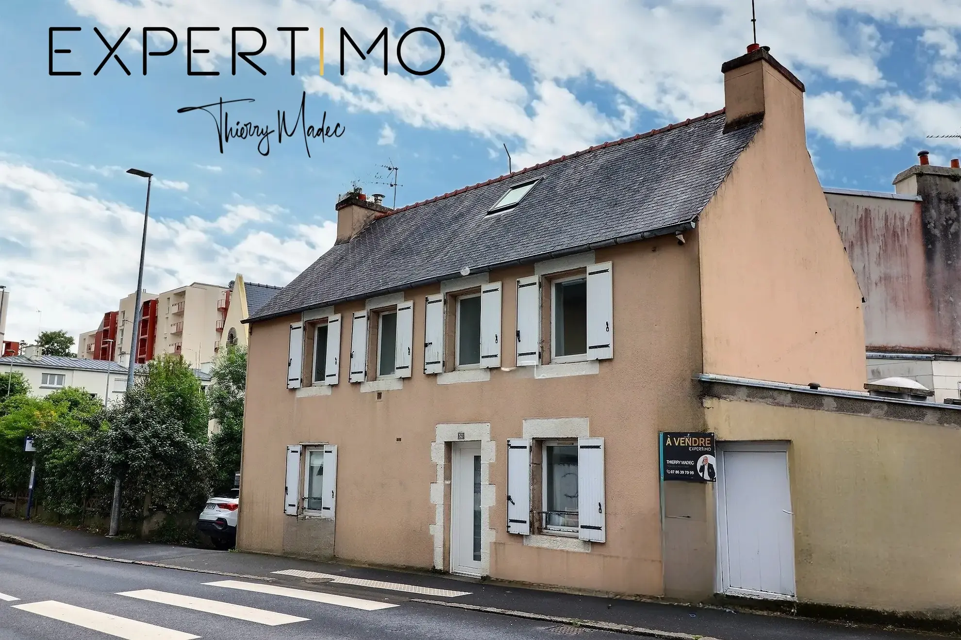 Maison de ville à vendre à Lambézellec, proche centre - Idéal primo-accédants 