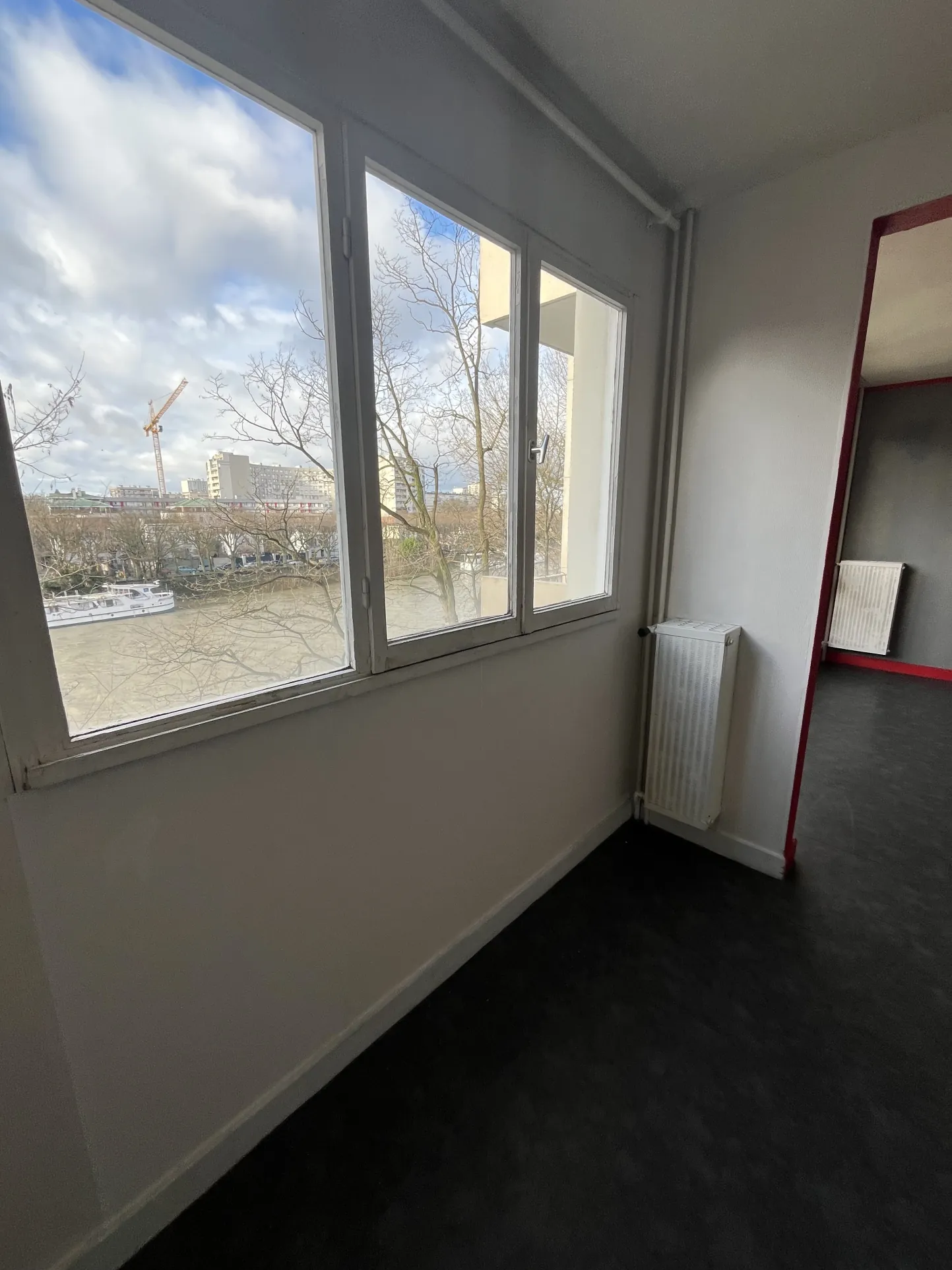 Appartement 2 pièces avec vue sur la Seine à L'Île-Saint-Denis 