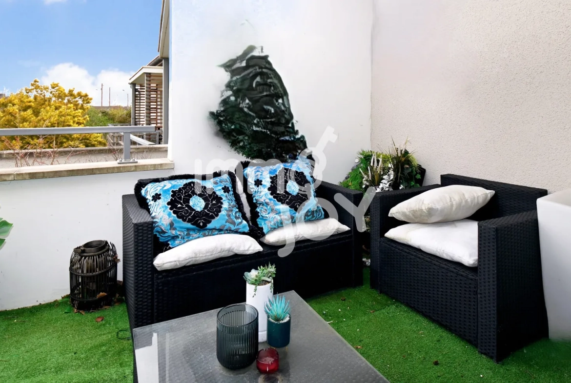 Appartement T3 à vendre avec balcon et parking à Toulouse 