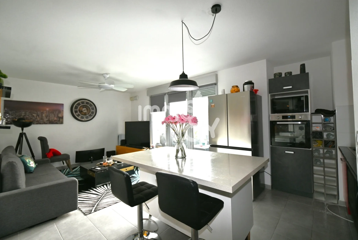 Appartement T3 à vendre avec balcon et parking à Toulouse 