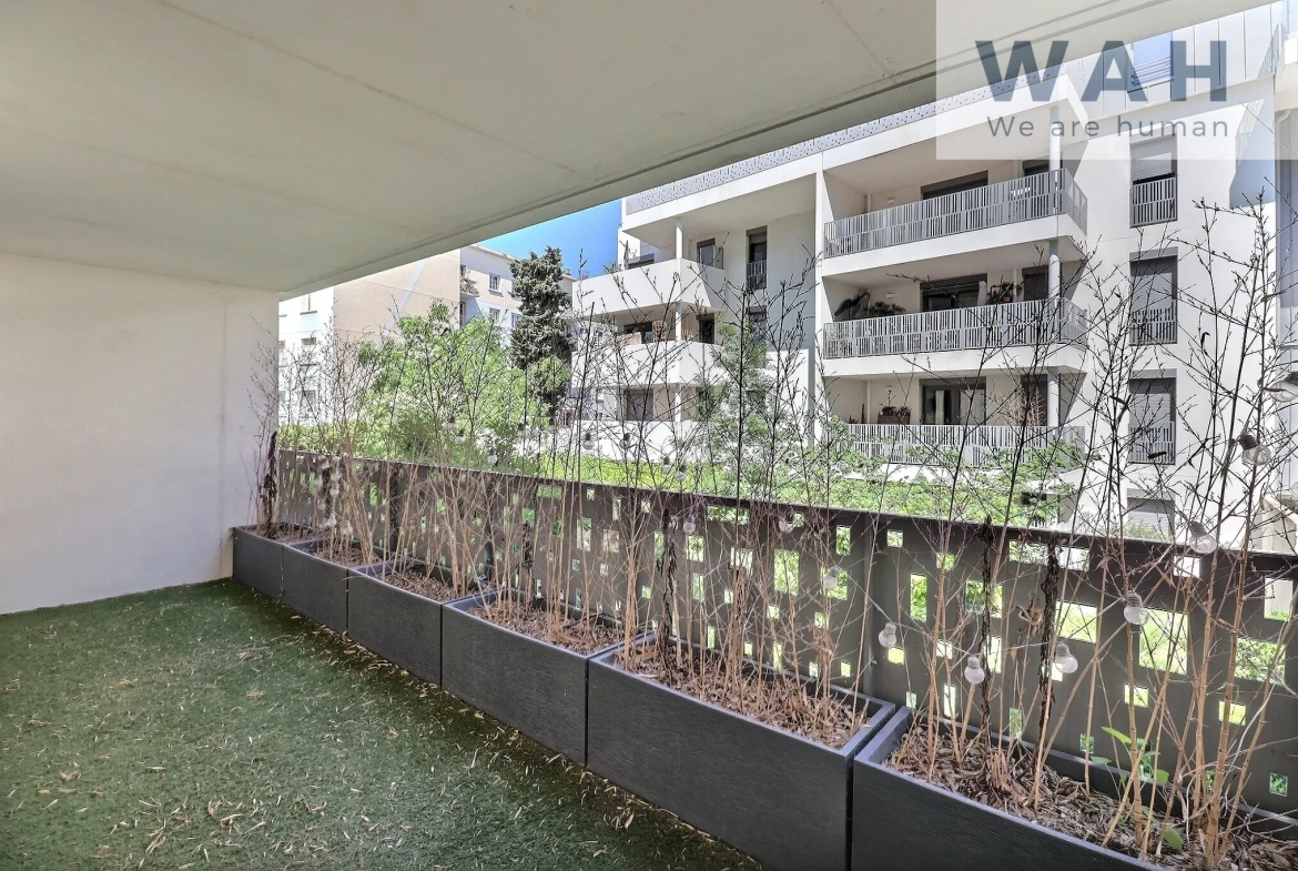Vente d'un appartement 2 pièces à Montpellier proximité commerces et tramway 
