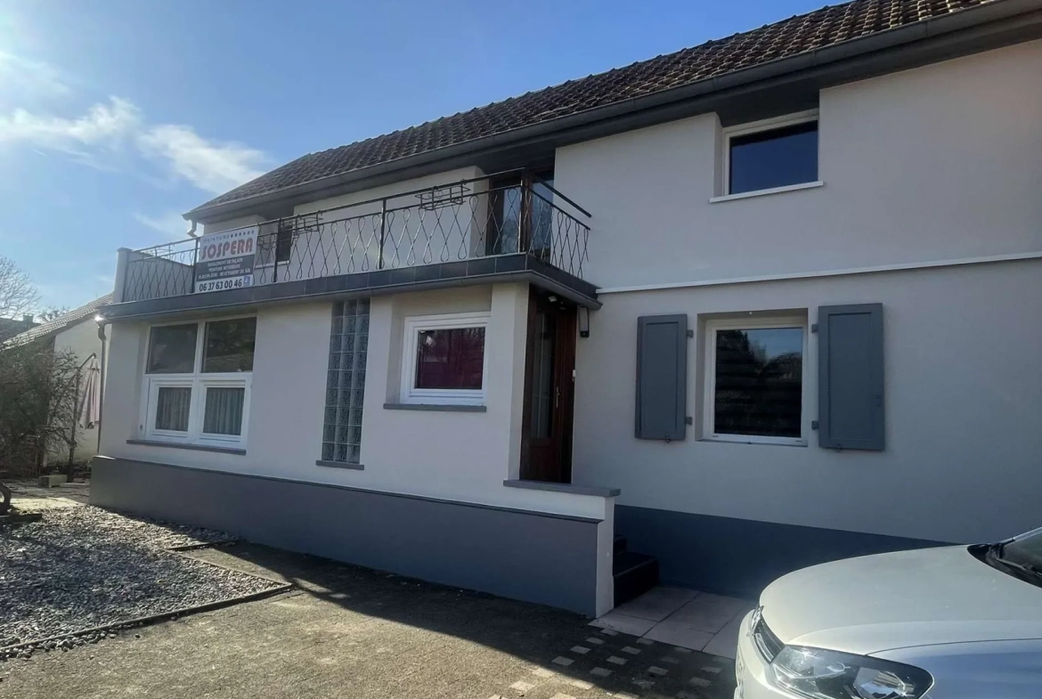 Maison de charme à Michelbach-le-Bas, 95 m², jardin, terrasse, idéale premier achat 