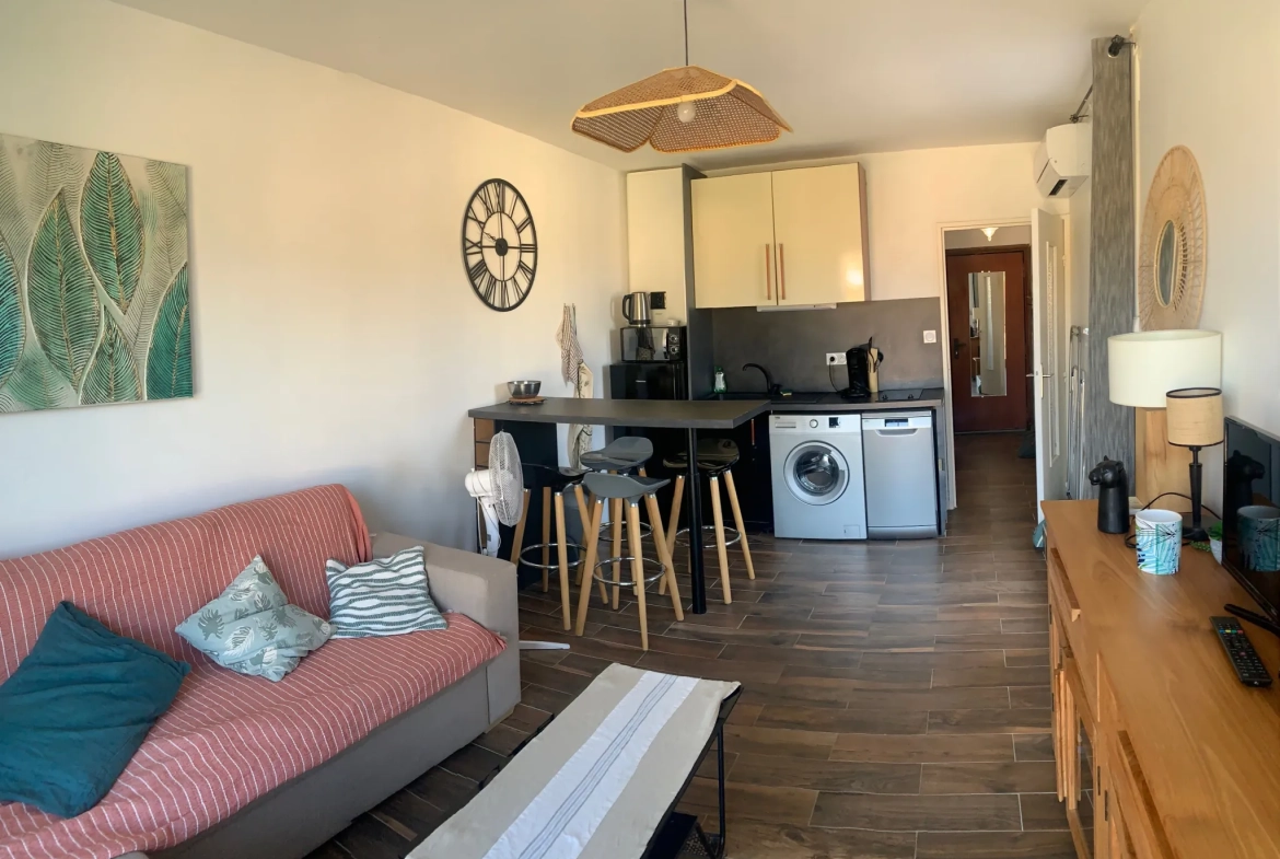 Appartement T1 rénové avec terrasse à Banyuls-sur-Mer - Vue exceptionnelle 