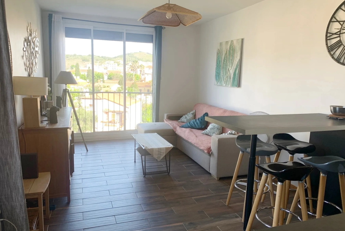 Appartement T1 rénové avec terrasse à Banyuls-sur-Mer - Vue exceptionnelle 