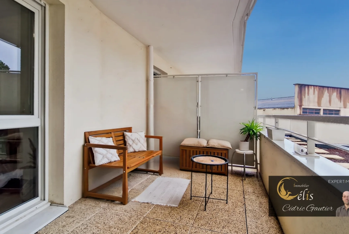 Appartement T3 de 37m² avec terrasse à Givors, récent de 2023 