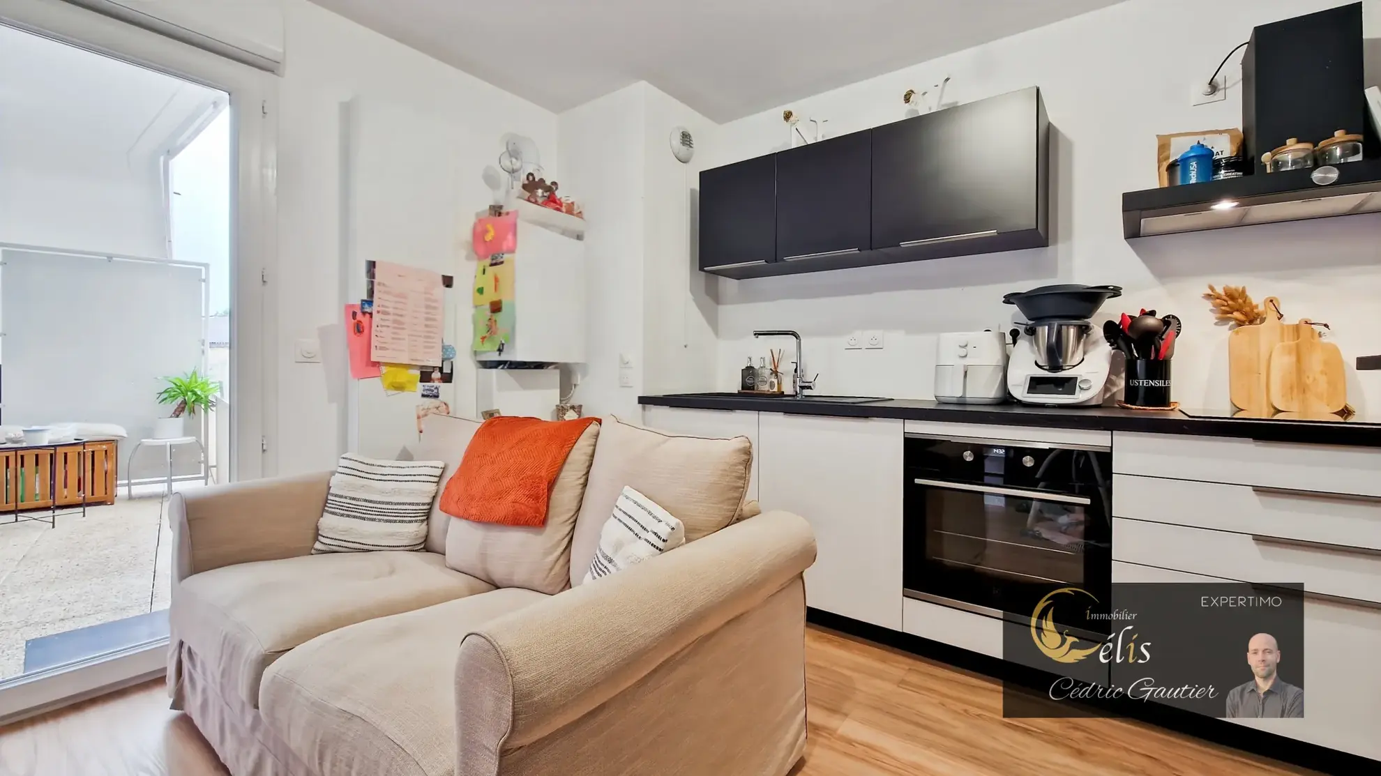 Appartement T3 de 37m² avec terrasse à Givors, récent de 2023 