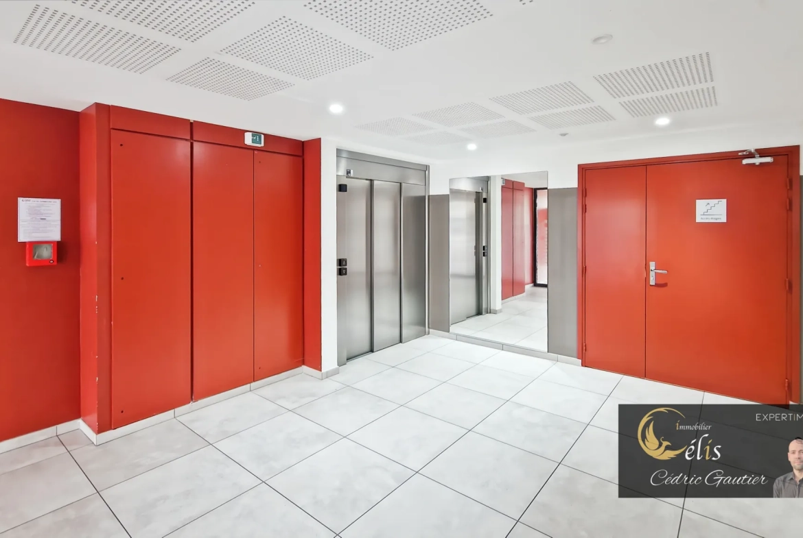 Appartement T3 de 37m² avec terrasse à Givors, récent de 2023 