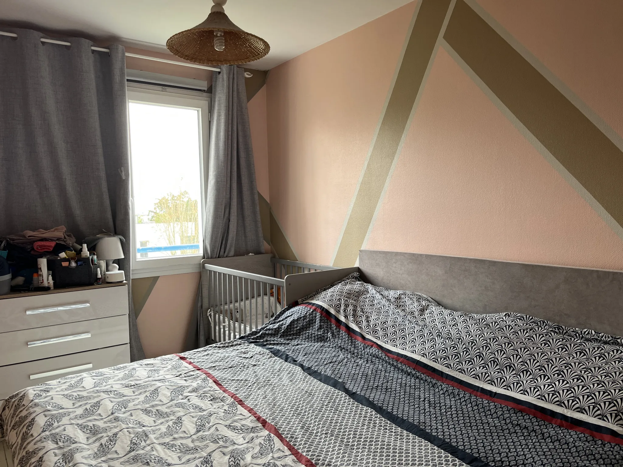 Appartement 3 pièces à Nantes proche du Parc de Procé avec balcon et stationnement 