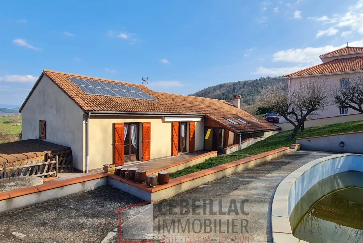 Maison 170 m² avec piscine et grand terrain à Brioude 