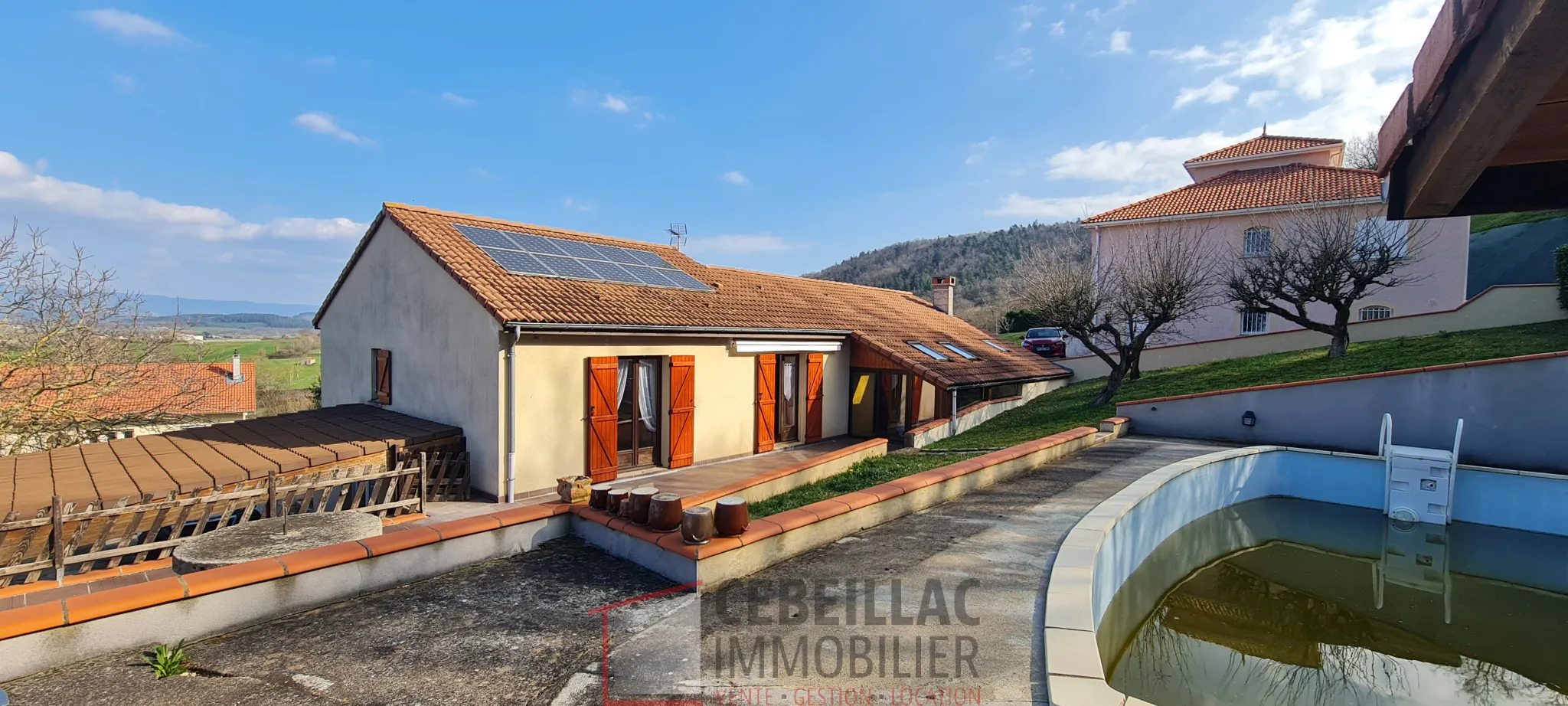 Maison 170 m² avec piscine et grand terrain à Brioude 