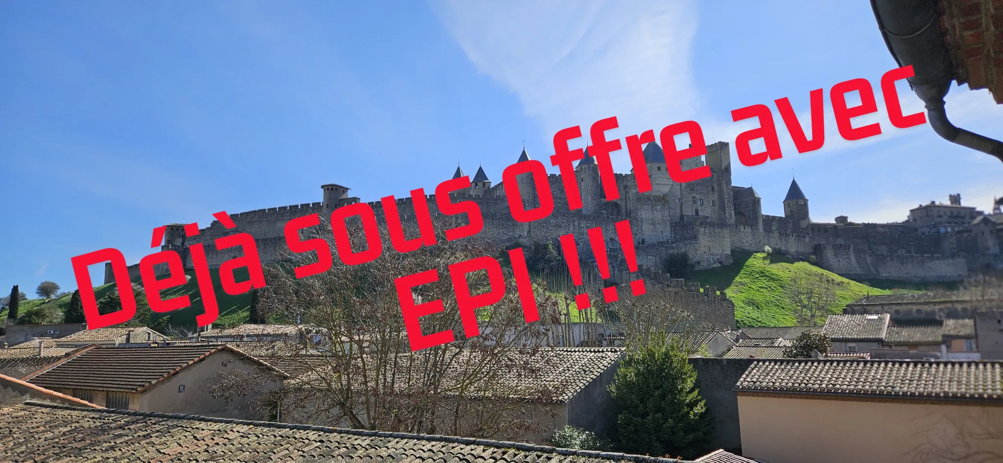 Studio avec garage et cellier à vendre à Carcassonne - Emplacement privilégié 