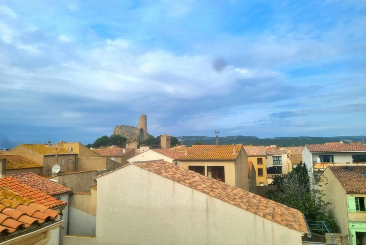 Appartement avec Vue Imprenable sur la Mer à Gruissan - 2 Chambres 