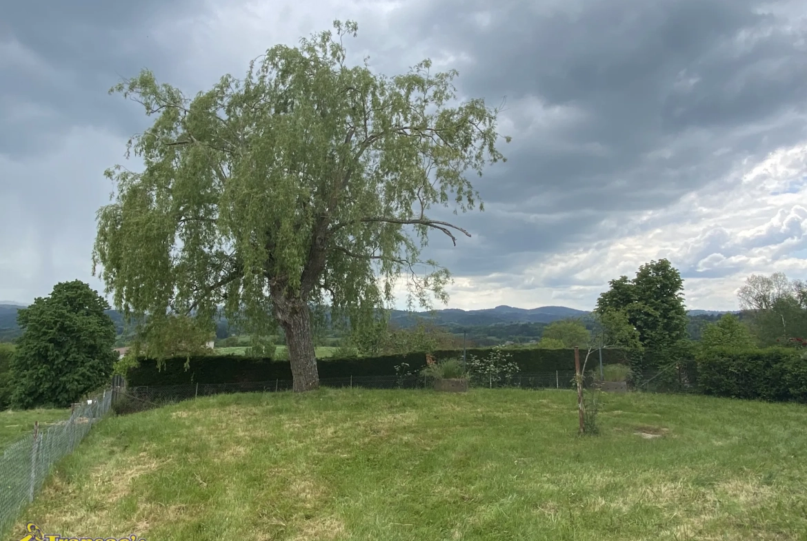 Maison de plain-pied à Saint-Dier-D'Auvergne avec jardin et garage 