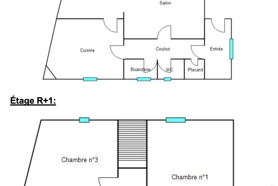 Maison familiale T5 de 102 m² à Millau, proche centre-ville 