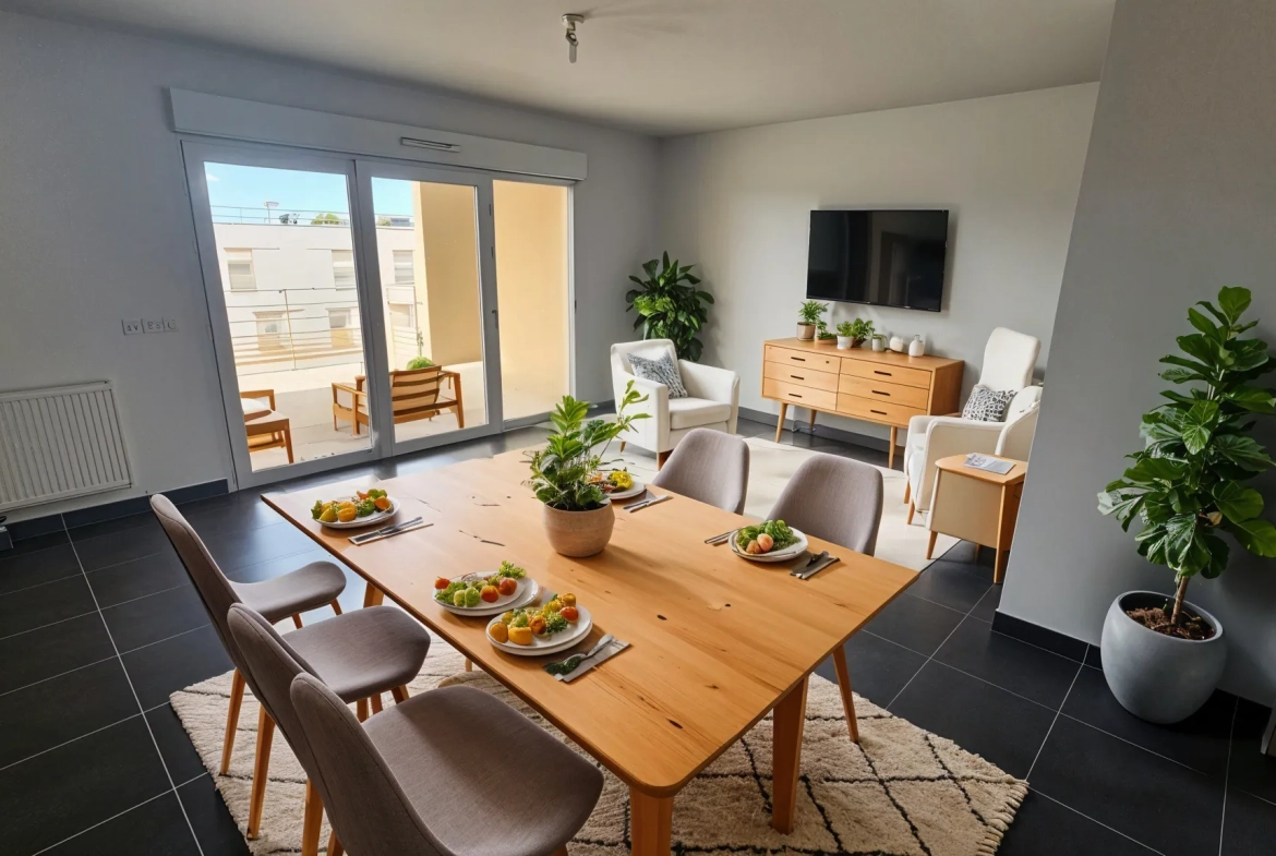 Appartement 2 chambres avec terrasse à Juvignac en vente 