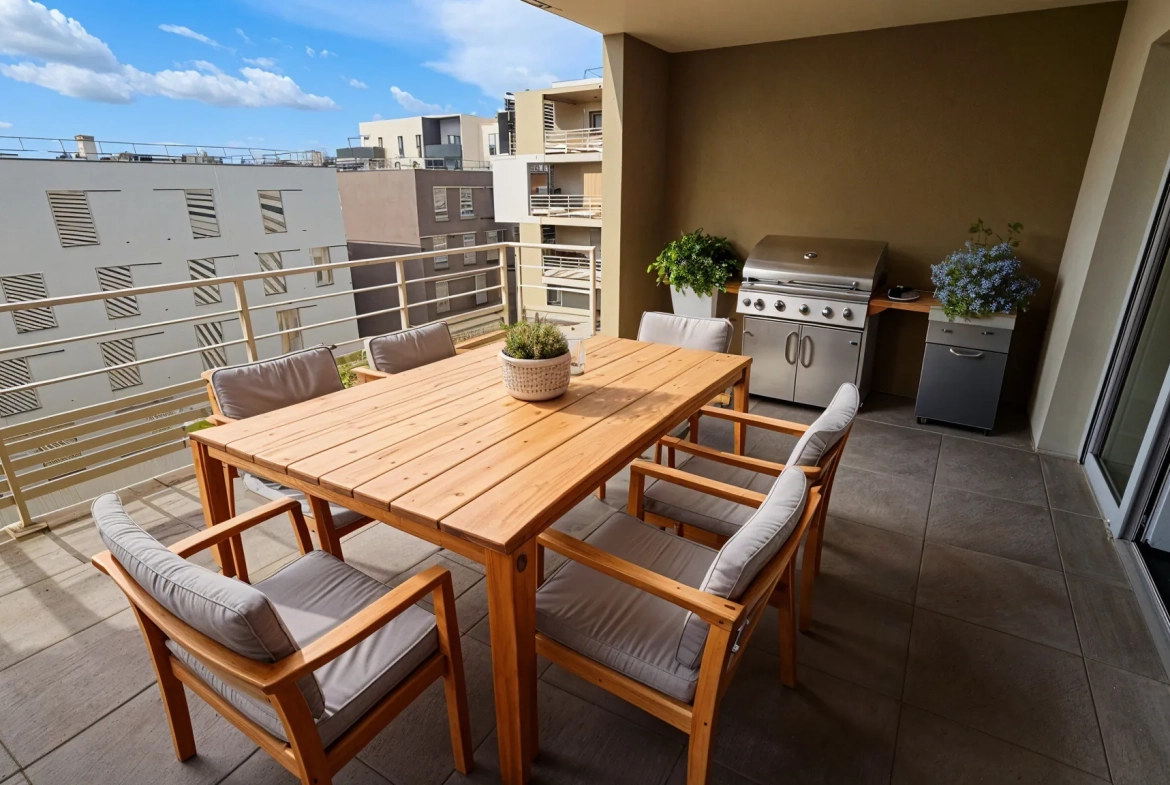 Appartement 2 chambres avec terrasse à Juvignac en vente 