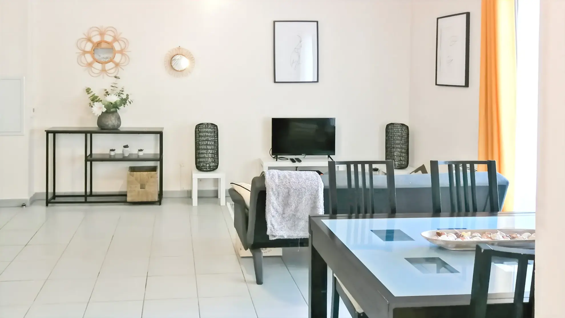 Appartement T3 lumineux avec grande terrasse à La Capelette, Marseille 