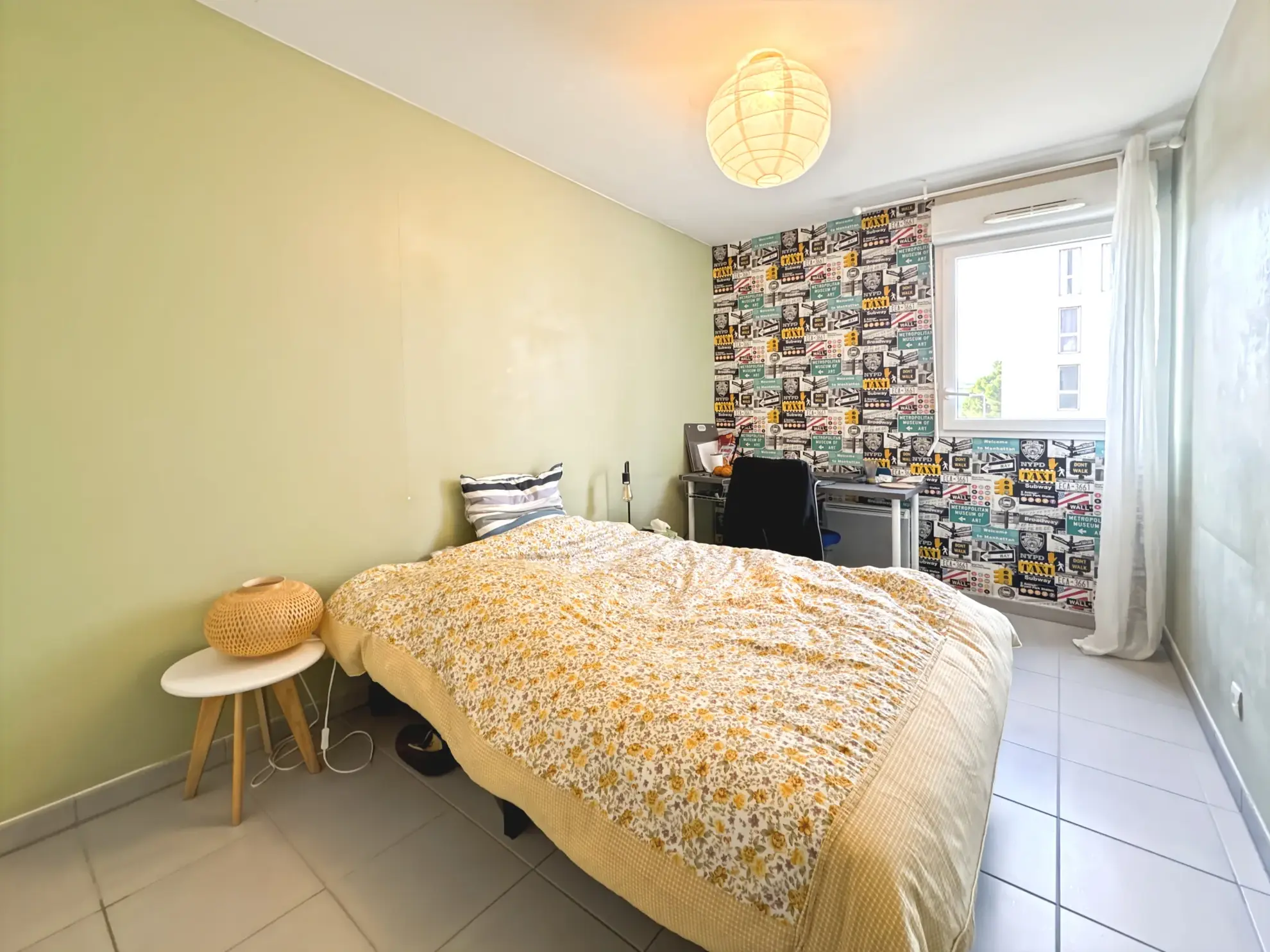 Appartement T3 lumineux avec grande terrasse à La Capelette, Marseille 