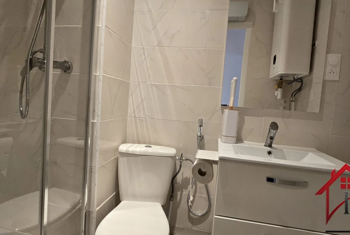 Studio meublé rénové de 28 m² à Besançon – Quartier Chaprais 