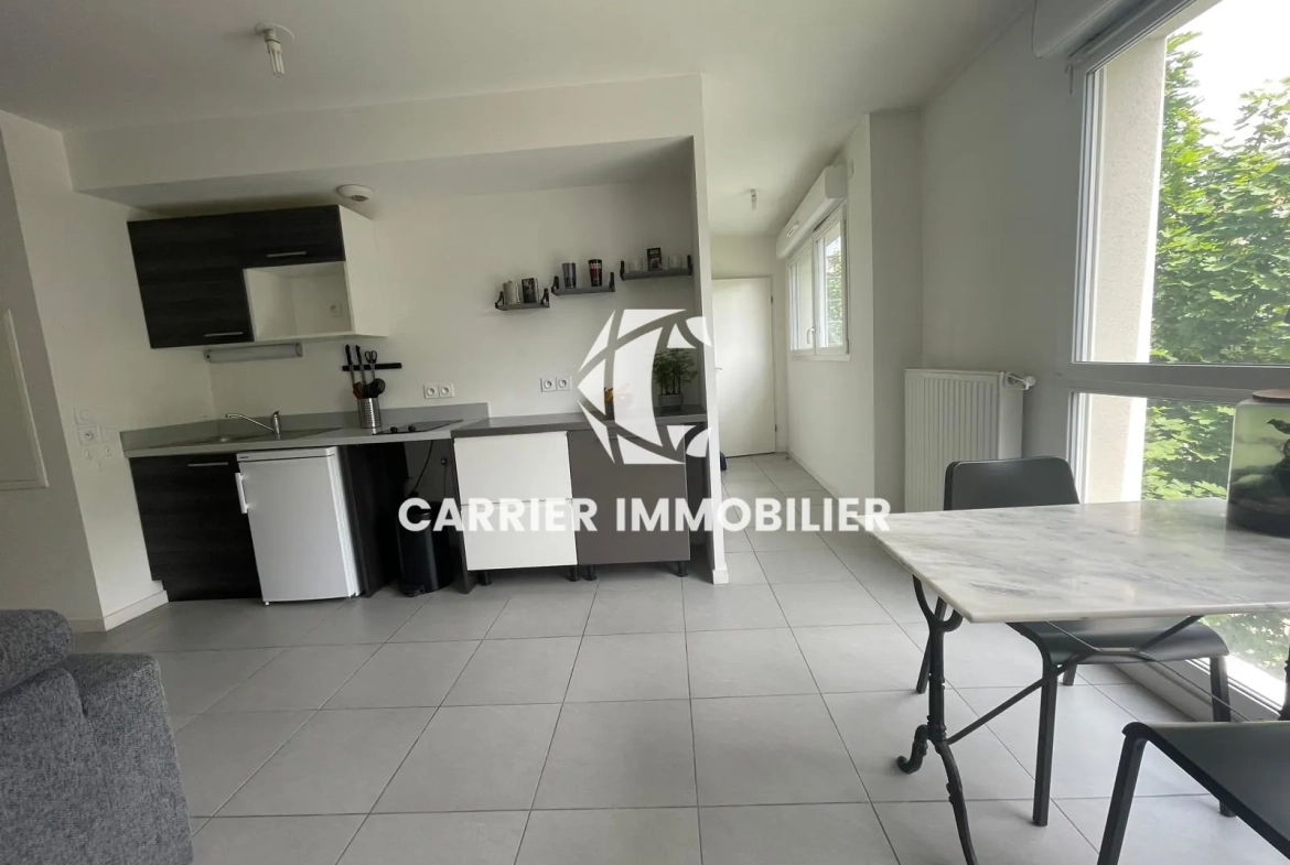 Appartement T2 lumineux avec garage à Tassin, secteur recherché 