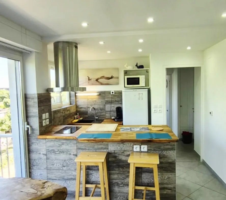 Appartement lumineux de 37 m² en front de mer à Carnon Plage 