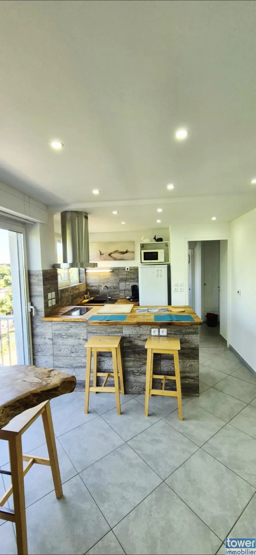 Appartement lumineux de 37 m² en front de mer à Carnon Plage 