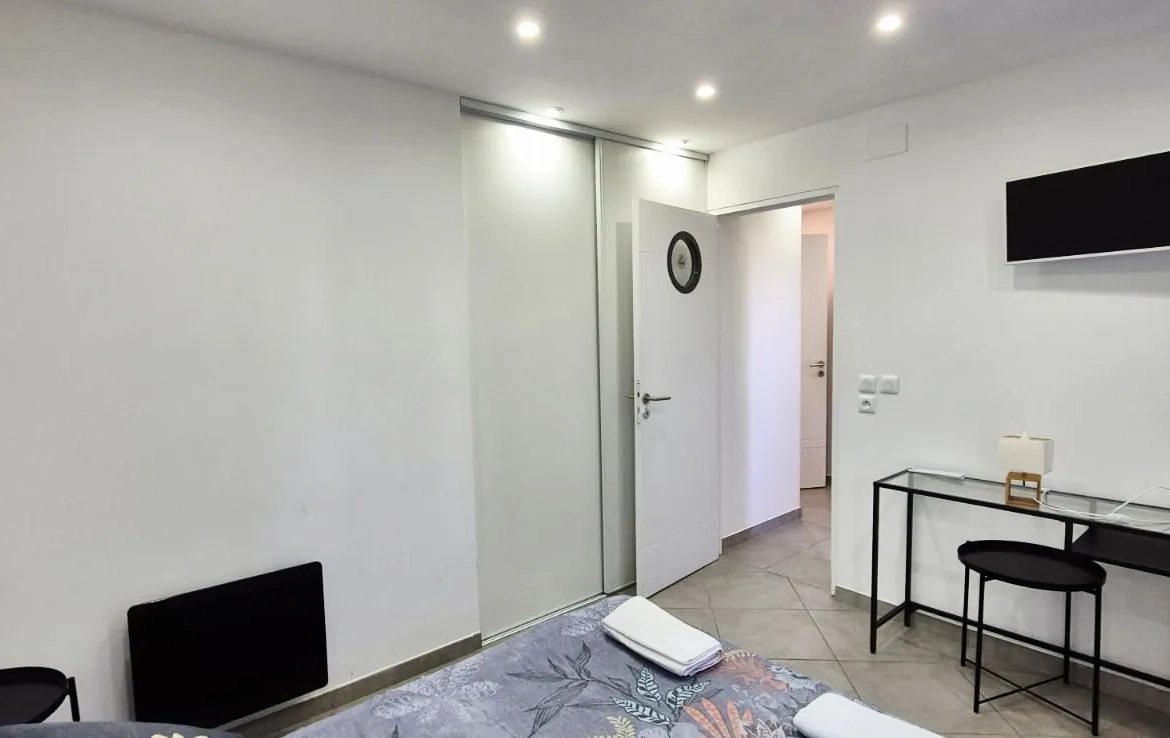Appartement lumineux de 37 m² en front de mer à Carnon Plage 