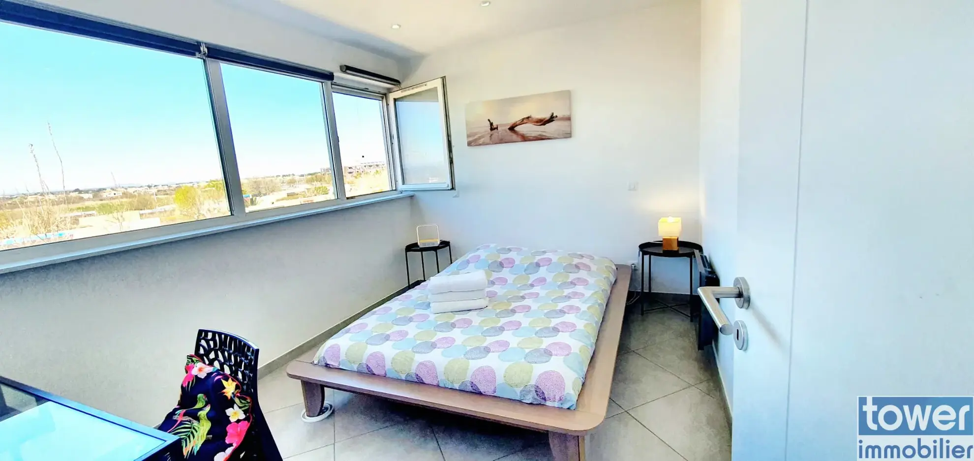 Appartement lumineux de 37 m² en front de mer à Carnon Plage 