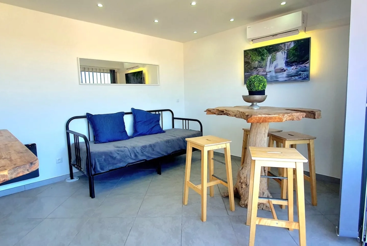 Appartement lumineux de 37 m² en front de mer à Carnon Plage 