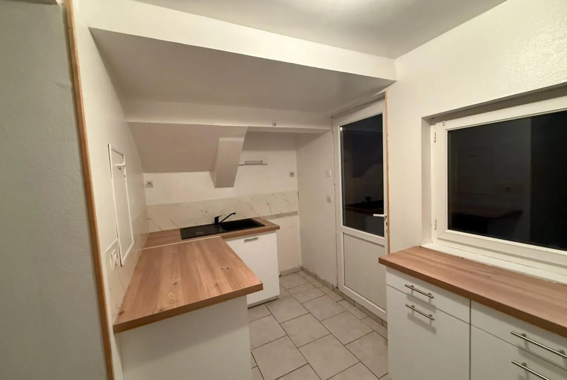 Appartement duplex avec jardin à Livarot - Investissement locatif 