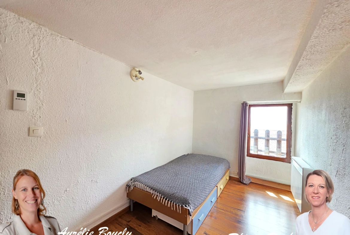 Charmant appartement de 84 m² au centre de Miribel les Echelles avec jardin collectif 