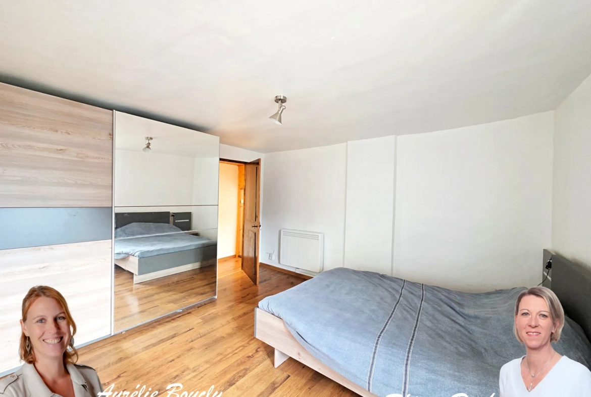 Charmant appartement de 84 m² au centre de Miribel les Echelles avec jardin collectif 