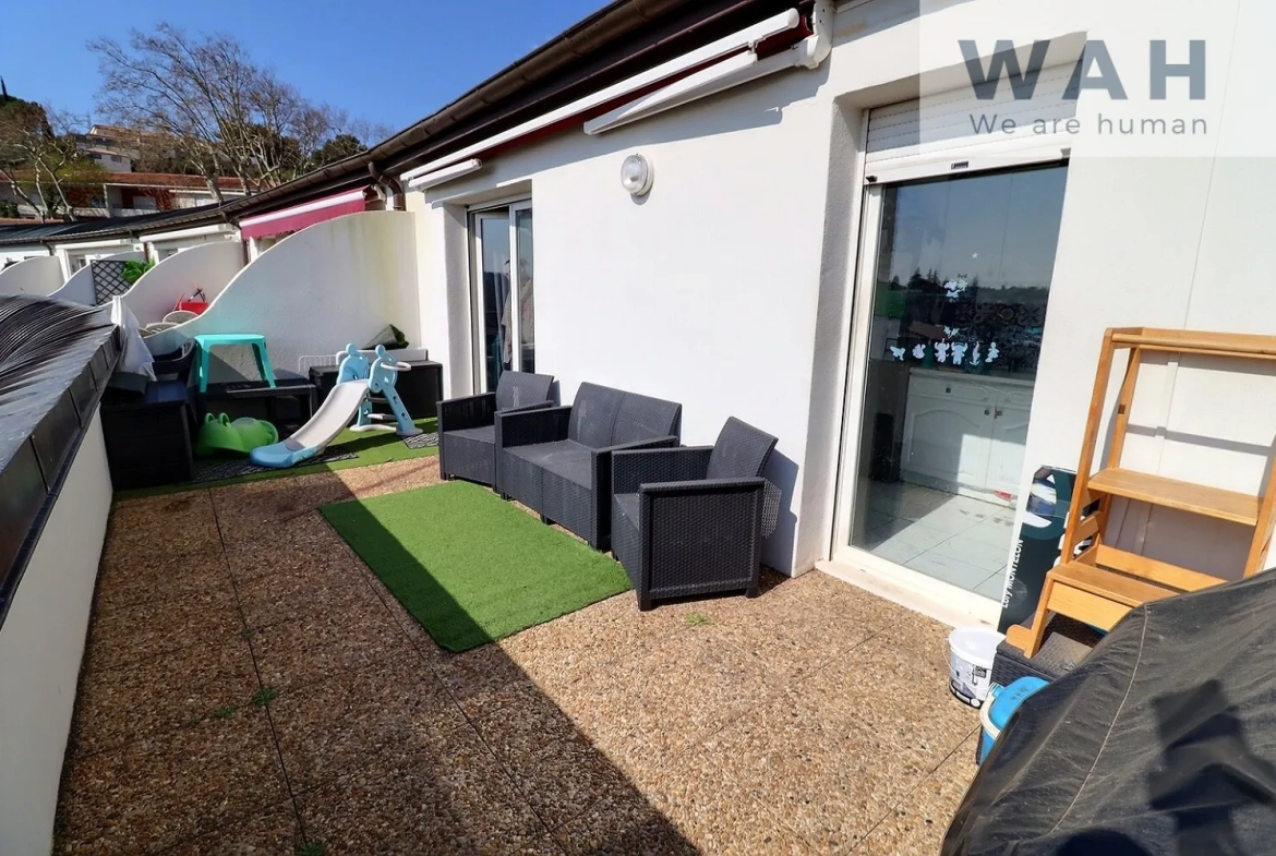 Appartement 3 pièces à Clermont-l'Hérault avec terrasse de 20 m² 