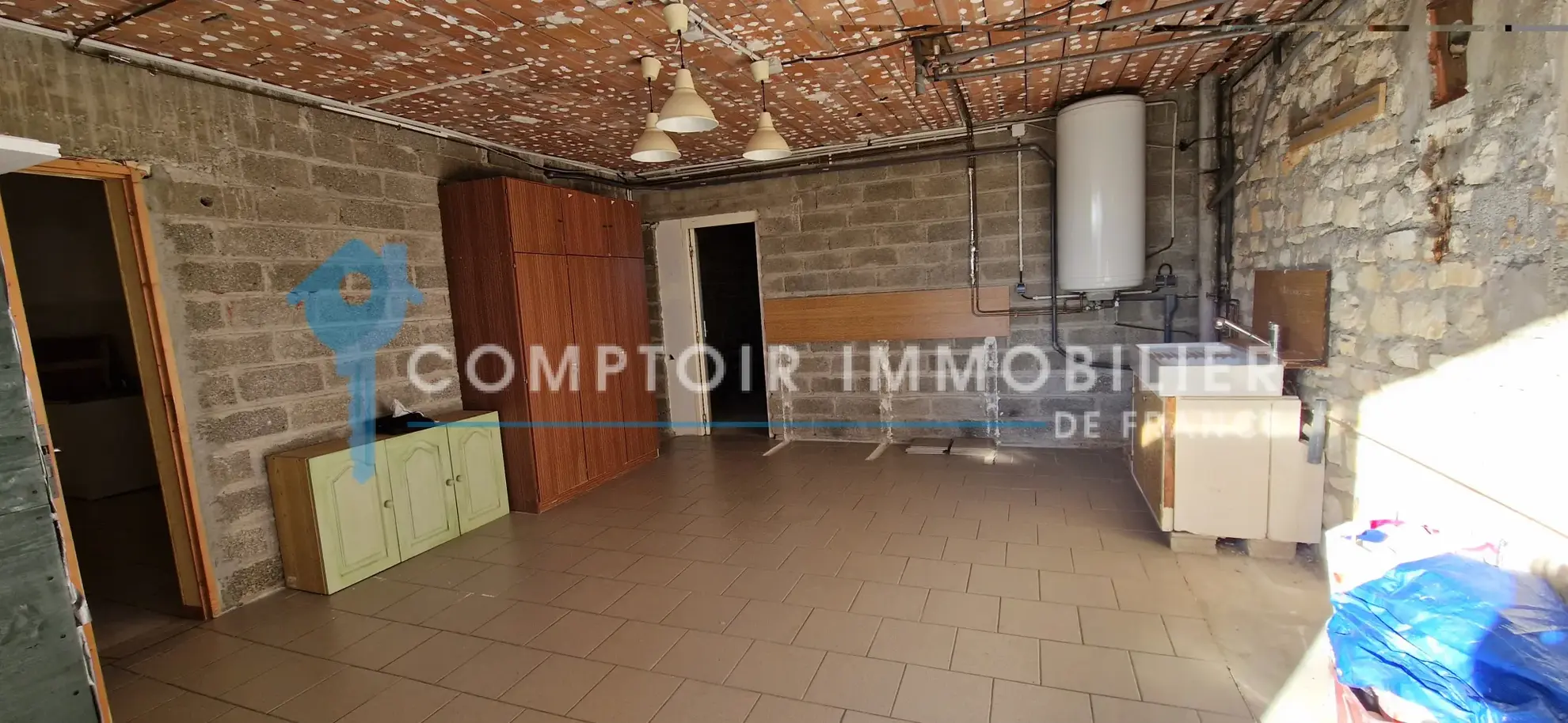 Maison en pierre avec studio indépendant à Saint-Martin-de-Valgalgues de 106 m² 