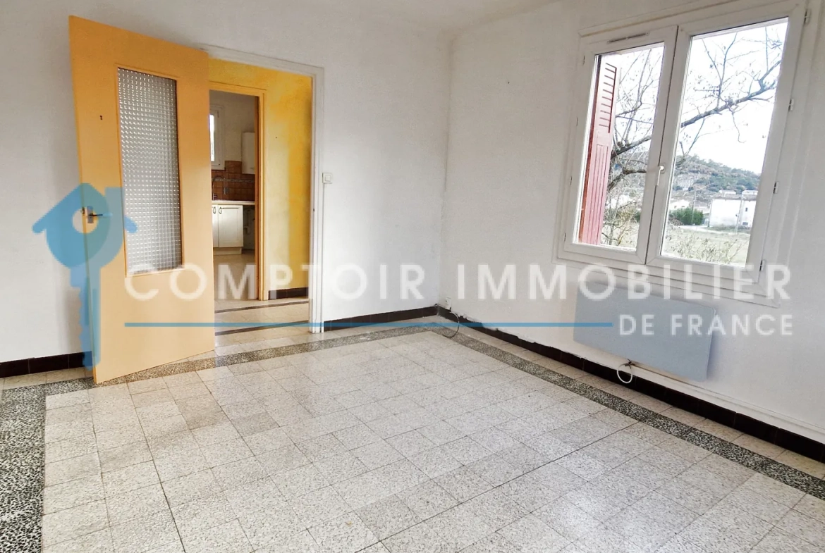 Maison en pierre avec studio indépendant à Saint-Martin-de-Valgalgues de 106 m² 