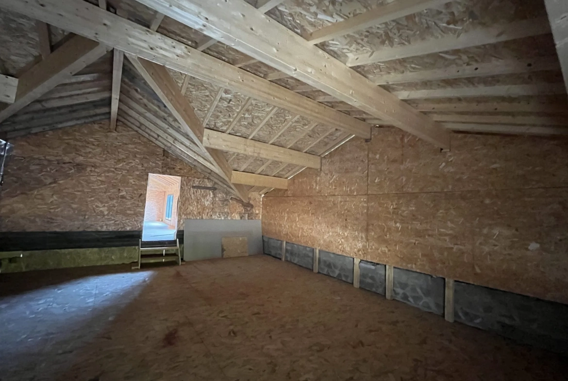 Duplex à Saint-Lager de 132 m² avec extérieur, prêt à aménager - Opportunité à saisir 