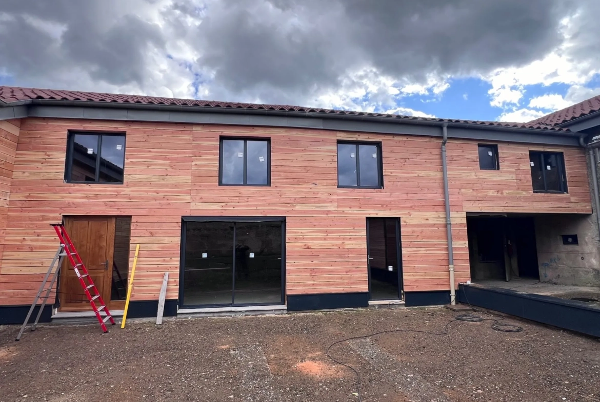 Duplex à Saint-Lager de 132 m² avec extérieur, prêt à aménager - Opportunité à saisir 