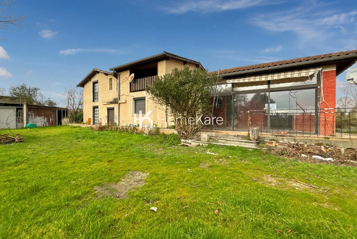 Ferme à rénover de 220 m² à Saint Sulpice-sur-Lèze avec grand jardin et potentiel immobilier 