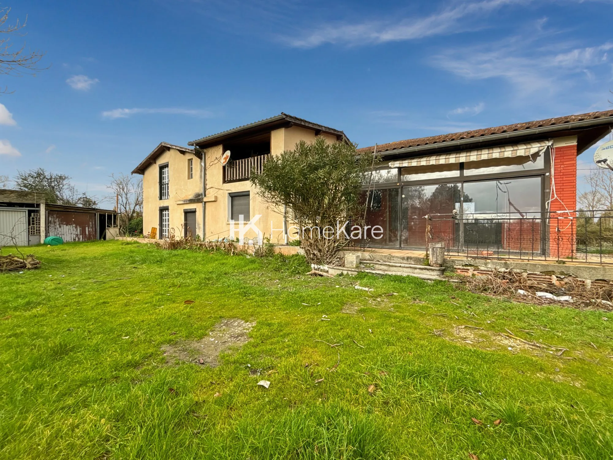 Ferme à rénover de 220 m² à Saint Sulpice-sur-Lèze avec grand jardin et potentiel immobilier 