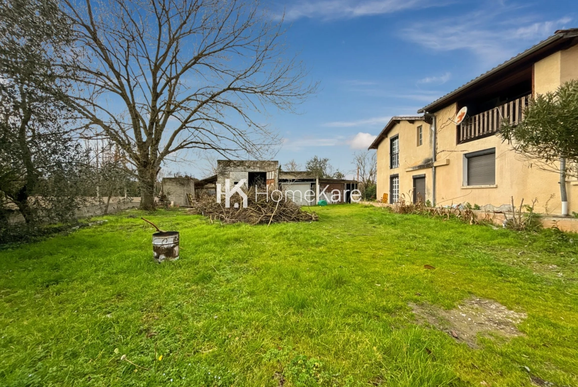 Ferme à rénover de 220 m² à Saint Sulpice-sur-Lèze avec grand jardin et potentiel immobilier 