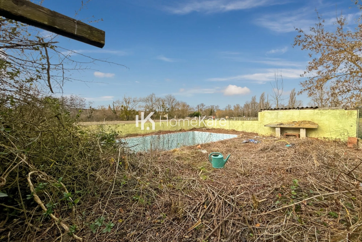 Ferme à rénover de 220 m² à Saint Sulpice-sur-Lèze avec grand jardin et potentiel immobilier 