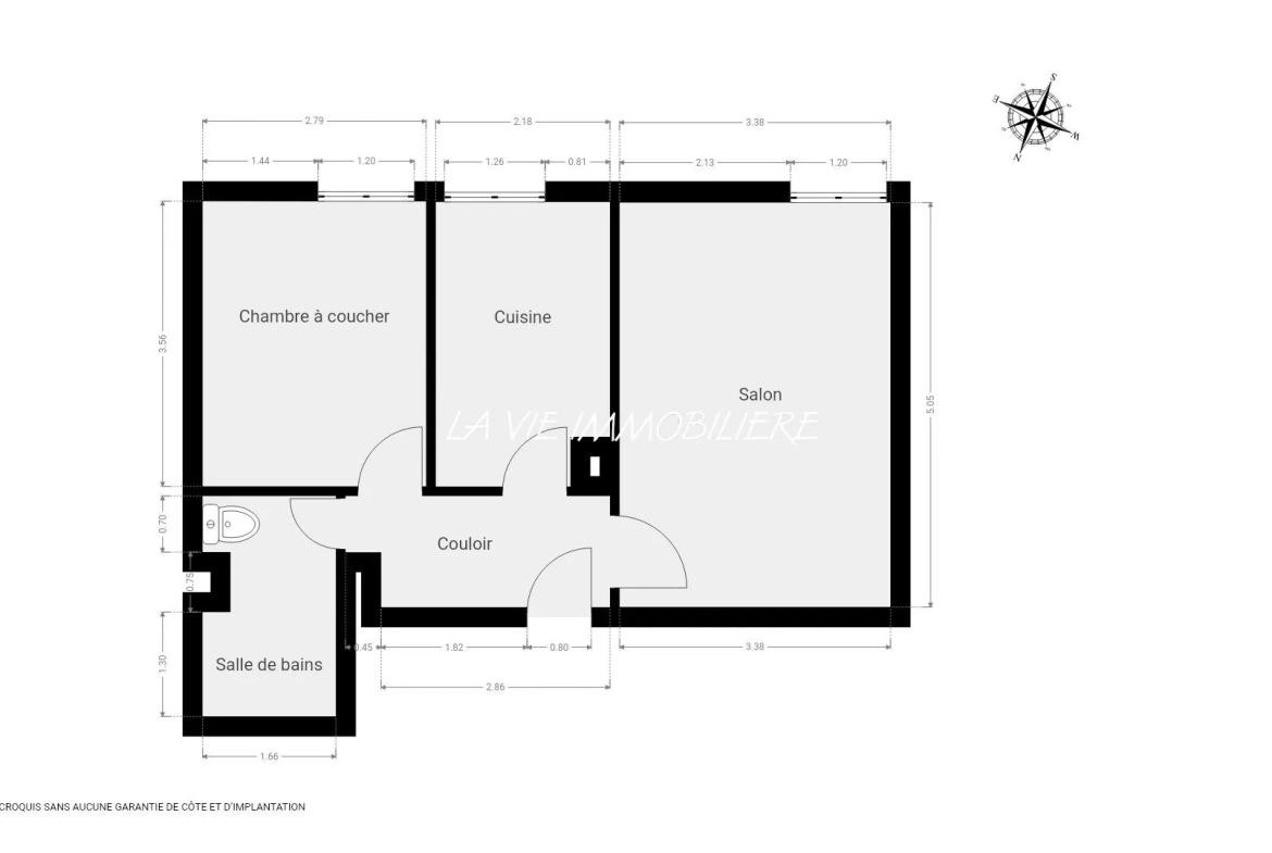 Appartement T2 Lumineux de 44,33 m² à Livry-Gargan avec Vue Dégagée 