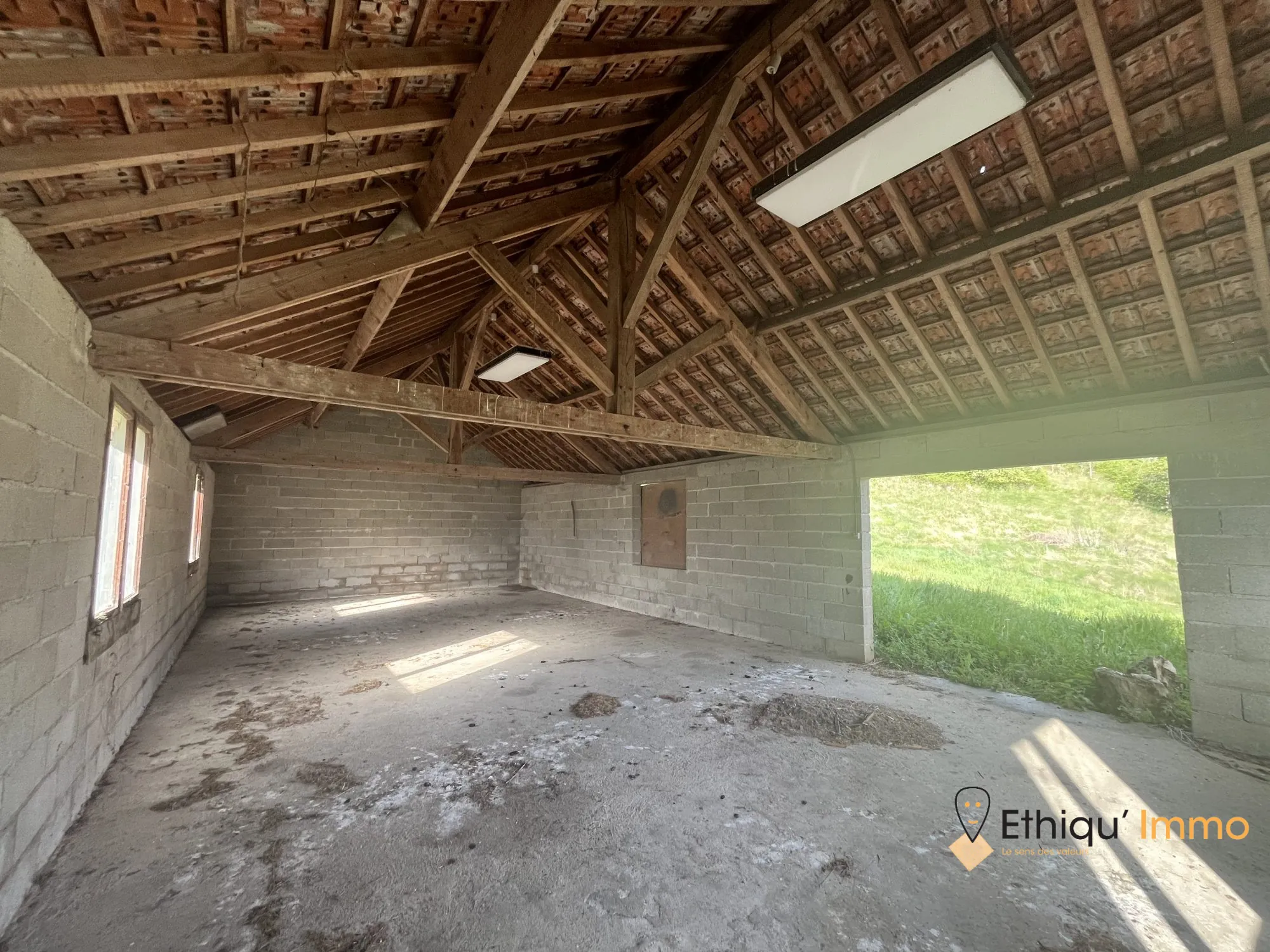 Ensemble immobilier de 56 ares à Dolancourt - Maison, Hangar et Terrain à Vendre 
