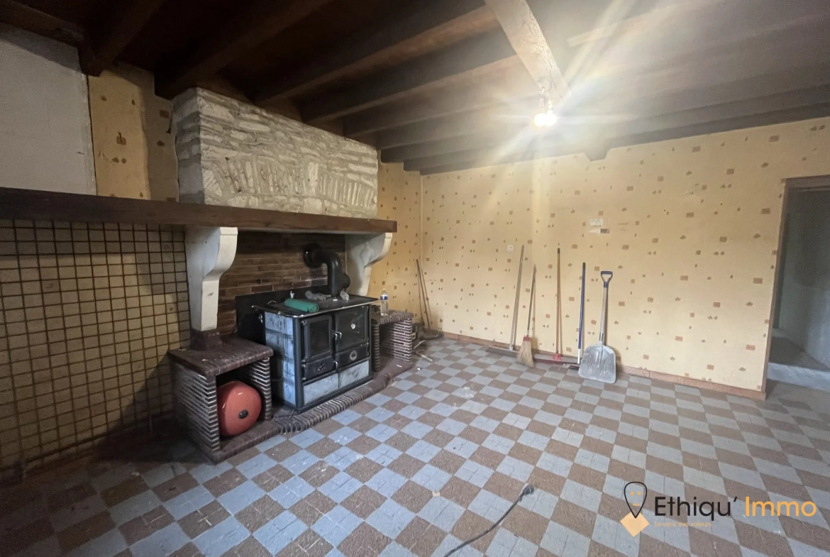 Ensemble immobilier de 56 ares à Dolancourt - Maison, Hangar et Terrain à Vendre 