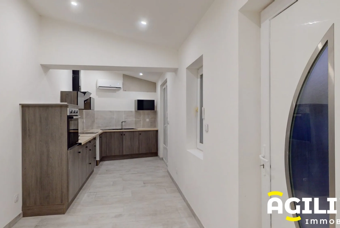 Maison rénovée avec jardin et terrasse à Vieux-Condé 