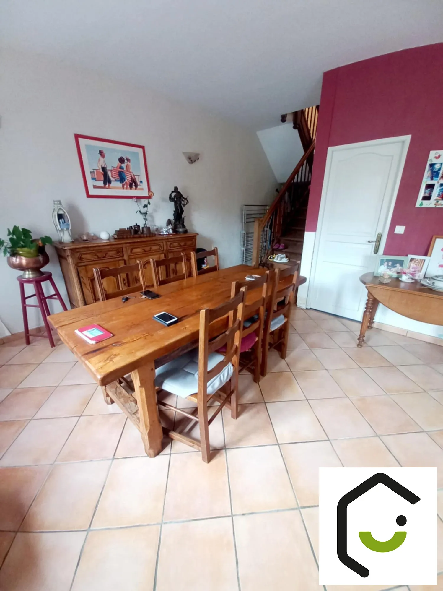 Maison à vendre à Montdidier de 105 m² avec jardin et grenier aménageable 