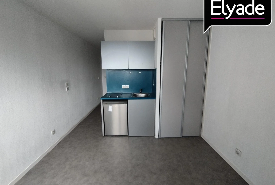 A vendre Studio T1 de 20,90 m² à Caluire face au parc Tête d'Or 
